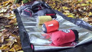 Backpacking Dayhike Emergency Overnight Gear [upl. by Fanning]