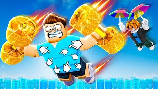 ROBLOX SKYDIVE RACE CLICKER CHALLENGE 😂😎 [upl. by Marte]