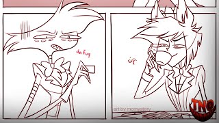 Alastor wants Angel to disappear  Hazbin hotel comic dub [upl. by Ramhaj]