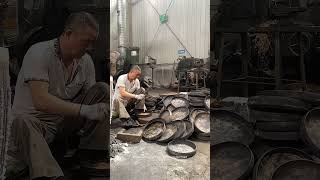 Interesting Technique Of Making Bronze Instrument Gong [upl. by Sladen]