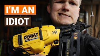 New Tool Instantly Damaged  Avoid This  DeWalt DCN660 Jammed [upl. by Mohorva]