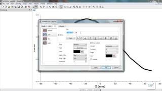 How to plot a Velocity Profile 2D plot in SciDavis  Import dat [upl. by Flowers33]