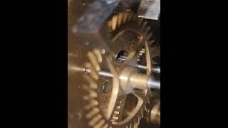 Mechanical clock escapement mechanism [upl. by Aidaas]