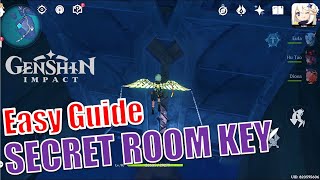 Easy Guide How to get the Secret Room Door Key  Enkanomiya  Genshin Impact [upl. by Yeca]