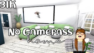 Bloxburg No Gamepass House 31k [upl. by Lunnete727]