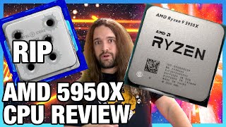 RIP Intel AMD Ryzen 9 5950X CPU Review amp Benchmarks Workstation Gaming Overclocking [upl. by Lleksah190]