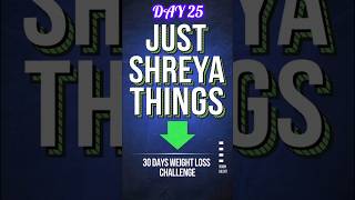 Day 25 of 30 days weight loss challenge 🏋️trendingshorts youtubeshorts weightlosschallenge [upl. by Johnathon]