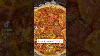 Tarte de tomates et thon tarte tomate recettefacile leidysfood shorts [upl. by Nnael]