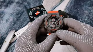 GSHOCK GA1404A DEADPOOL ORIGINAL UNBOXING [upl. by Burtie]