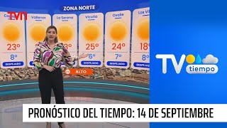 Pronóstico del tiempo Sábado 14 de septiembre 2024  TV Tiempo [upl. by Nerro5]