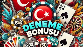 3 USD Deneme Bonusu Veren Siteler [upl. by Aynad79]