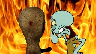 Squidward and SCP173 [upl. by Nike]