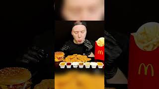 ASMRMCDONALDSPOPULAR FOOD🍔MUKBANGGOOD FOOD SOUNDS 🎧 mukbang eatinsounds asmr mcdonalds [upl. by Maisel]