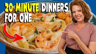 20 Minute Dinners For One That Are Quick and Easy [upl. by Annyrb420]