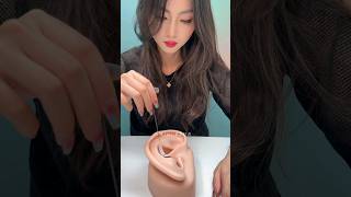 Mesmerizing ASMR Ear Cleaning😍 earwaxremoval earcleaning satisfying shorts asmr viral fyp [upl. by Hannie]