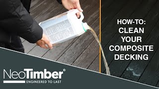 How To Clean Your NeoTimber® Composite Decking [upl. by Anyak]