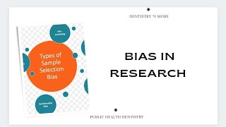 BIAS THE UNAVOIDABLE ERROR IN RESEARCH [upl. by Adnilam221]