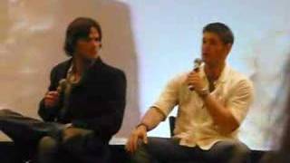 Jensen and Jared in LA Dean talking with himself in DALDOM [upl. by Ydnak]