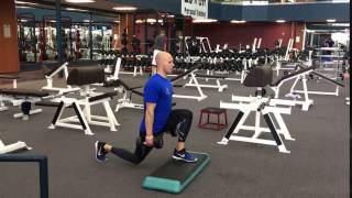 Split Squat Front Foot Elevated [upl. by Gery]