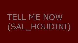 TELL ME NOW SALHOUDINI LYRICAL VIDEO [upl. by Nylidam]