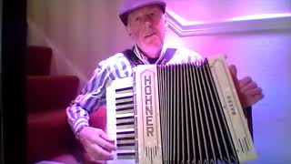 Pink Panther theme on a Hohner bass accordion [upl. by Guidotti517]