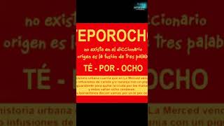 Teporocho el origen de la frase [upl. by Attenev364]