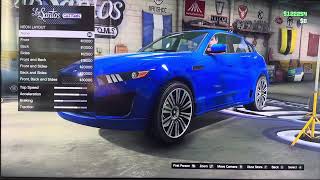 GTA Online Customization Lampadati Novak  Maserati Levante [upl. by Finlay424]