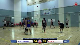 CALLE ONSE VS ILOILO  EBL SVA CUP 510 D2 SEASON V [upl. by Alfy]