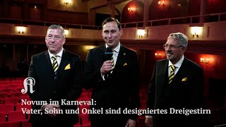 Novum im Kölner Karneval Vater Sohn und Onkel sind das designierte Dreigestirn [upl. by Joon]