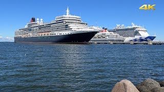 Cruise Ships quotQueen Elizabethquot quotRegal Princessquot and quotBalmoralquot Having a Royal Blast•July 21 2017 [upl. by Atlanta]