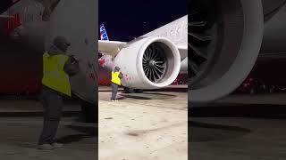 Night shift on the tarmac youtubeshorts night shift shorts reels viralvideo flight aeroplane [upl. by Charlet]