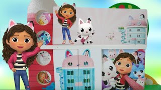 Gabbys Dollhouse Farm with Secret Toy Surprises [upl. by Meehahs]