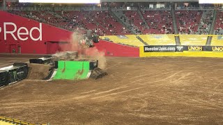 Monster Jam Glendale 2021 Show 1 Freestyle [upl. by Jerroll]