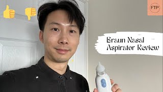 Braun Nasal Aspirator Review  1010 Highly Recommended [upl. by Covell]