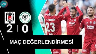 BEŞİKTAŞ2  KONYASPOR0 youtube futbol süperlig football kick live stream immobile [upl. by Naed187]