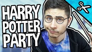 FESTA A TEMA HARRY POTTER  TUTORIAL Decorazioni Fai da te DIY [upl. by Lemrahs203]