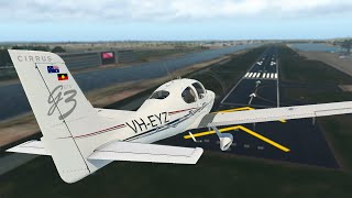 They put EYZ in XPLANE TorqueSim SR22 Review [upl. by Eerazed]