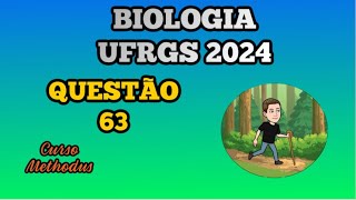 63 de 2024 da prova de biologia da UFRGS Assinale a alternativa correta sobre sobre a distribuição [upl. by Naillik]