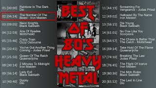 Best of 80s HEAVY METAL Playlist [upl. by Haral]