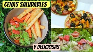 Cenas saludables originales y deliciosas opción vegana incluída [upl. by Blayze]