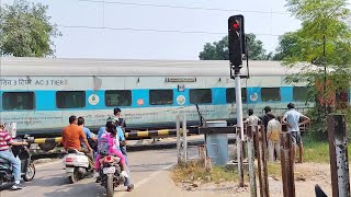 kochuveli amritsar express 12483 heading towards Amritsar junction  DIVERTED TRAIN [upl. by Aremus]