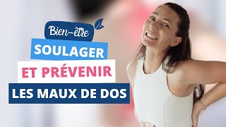 Exercices pour diminuer le MAL DE DOS  comment soulager les maux de dos [upl. by Nelleeus]