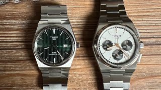 Tissot PRX Powermatic 80 vs Tissot PRX Chrono Which should you buy [upl. by Deacon]