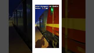 Tirupati AC Double Decker train train doubledeckerexpress shortsviral shorts trendingshorts [upl. by Conny]