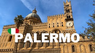 Palermo Sicily Italy I Walking Tour in 4K [upl. by Terra20]