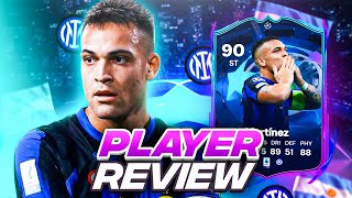 90 UCL RTTF MARTINEZ SBC PLAYER REVIEW  ROAD TO THE FINAL  FC 24 Ultimate Team [upl. by Auqinet]