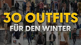 Styleguide 30 Outfits für den Winter  Stylingtipps für Männer [upl. by Cati]