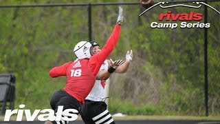 Charlotte Rivals Camp RBTE vs LB 1on1s [upl. by Cilla]