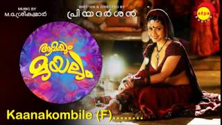 Kaanakombile  Aamayum Muyalum  Rimi Tomy  M G Sreekumar  Priyadharshan [upl. by Mailand442]