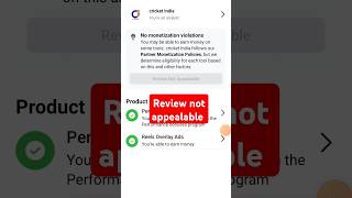 review not appealable  how to solve review not appealable on facebook facebook facebookpage [upl. by Sabu211]